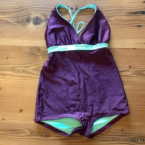 Seea San-O one piece swimsuit, small, VGUC